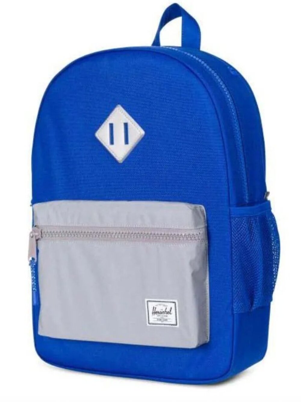 Herschel Heritage Youth Blue and Silver Backpack